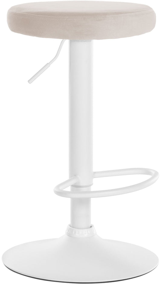 Modern velvet barkruk draaibaar en verstelbaar - meerdere kleuren