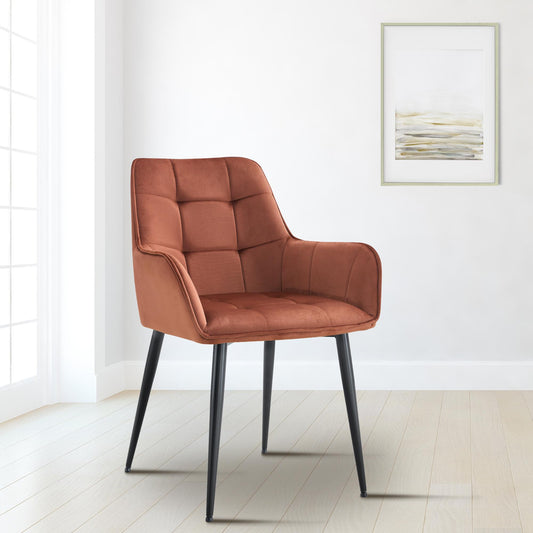 2 stoelen set woonkamer velvet met armleuning - meerdere kleuren