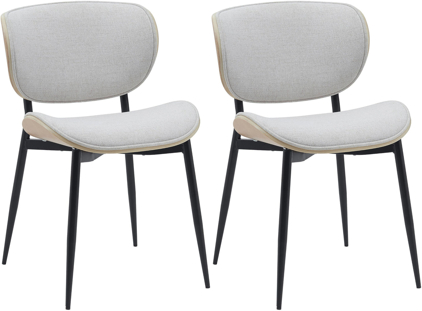 2 design stoelen set woonkamer - meerdere kleuren