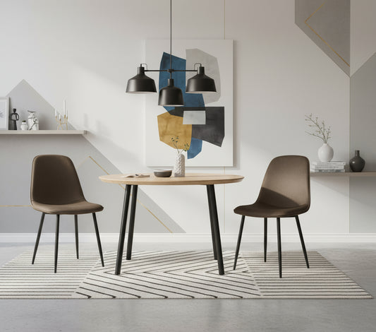 2 stoelen set modern woonkamer - meerdere kleuren