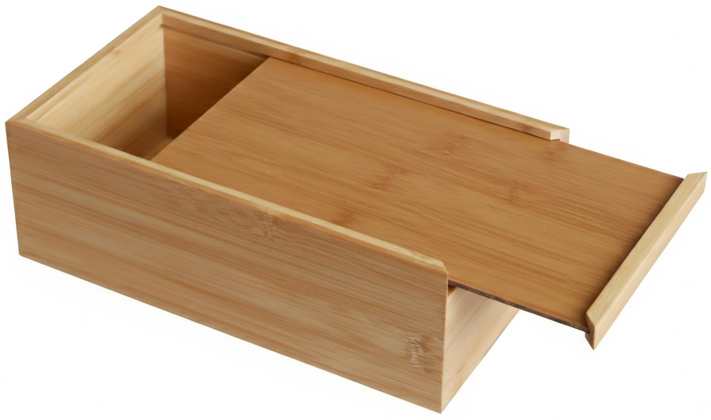 Tissue doos van bamboe - bruin