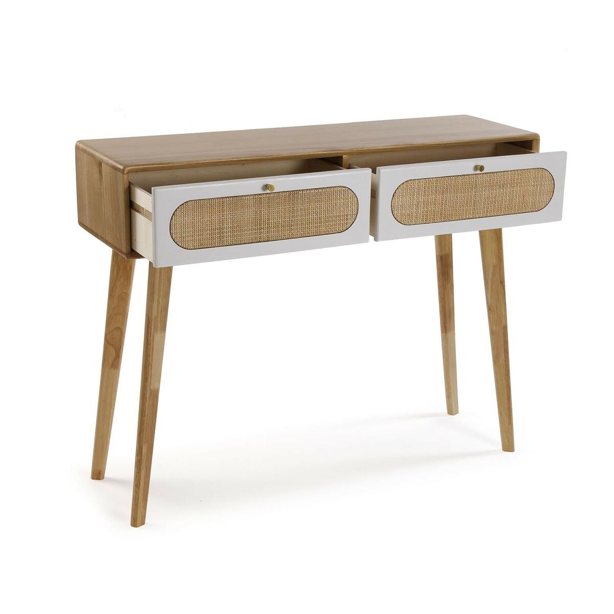 Hall Table with 2 Drawers Versa Vega 30 x 78 x 100 cm-4