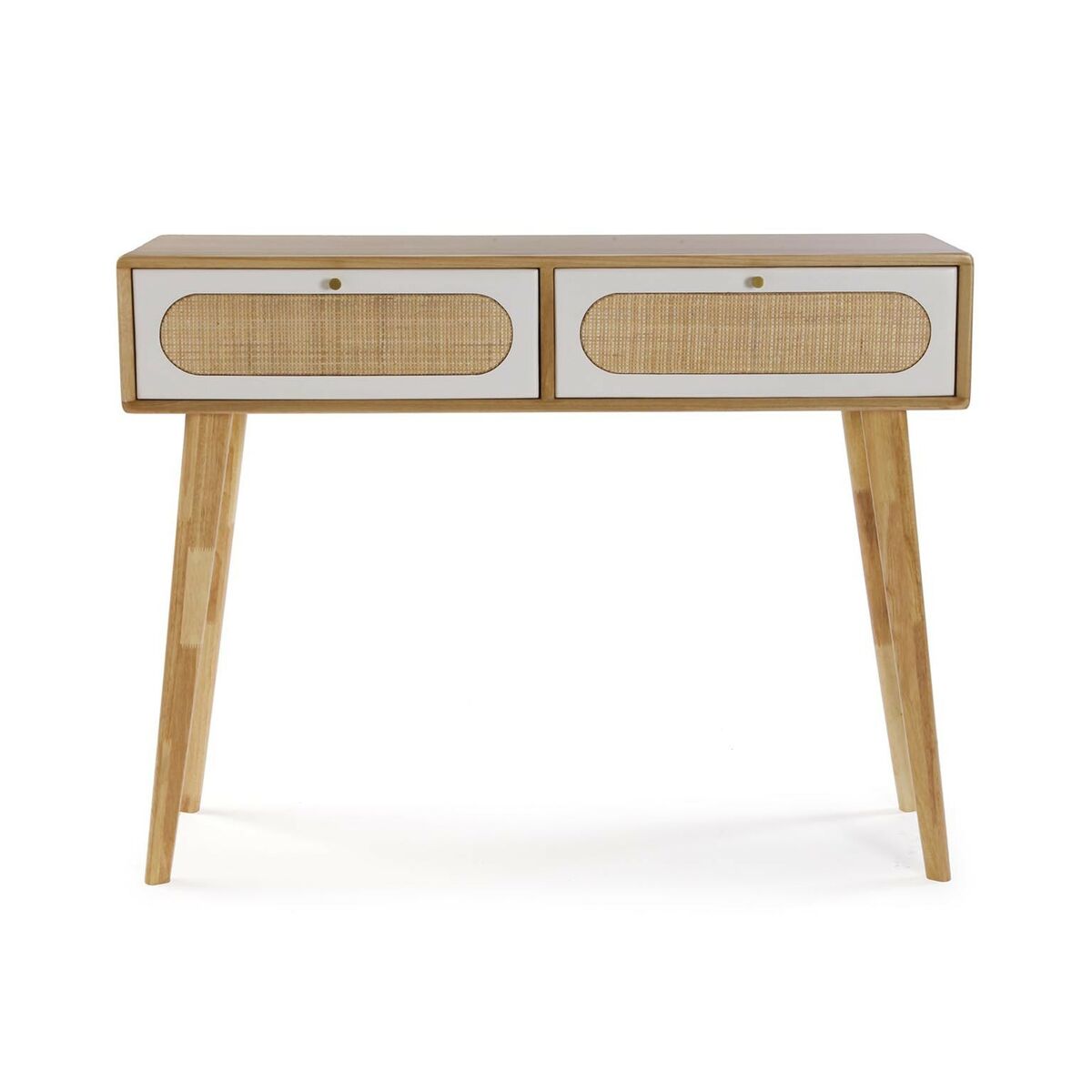 Hall Table with 2 Drawers Versa Vega 30 x 78 x 100 cm-3