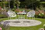 Set van 4 design tuinstoelen van gerecycled kunststof - meerdere kleuren