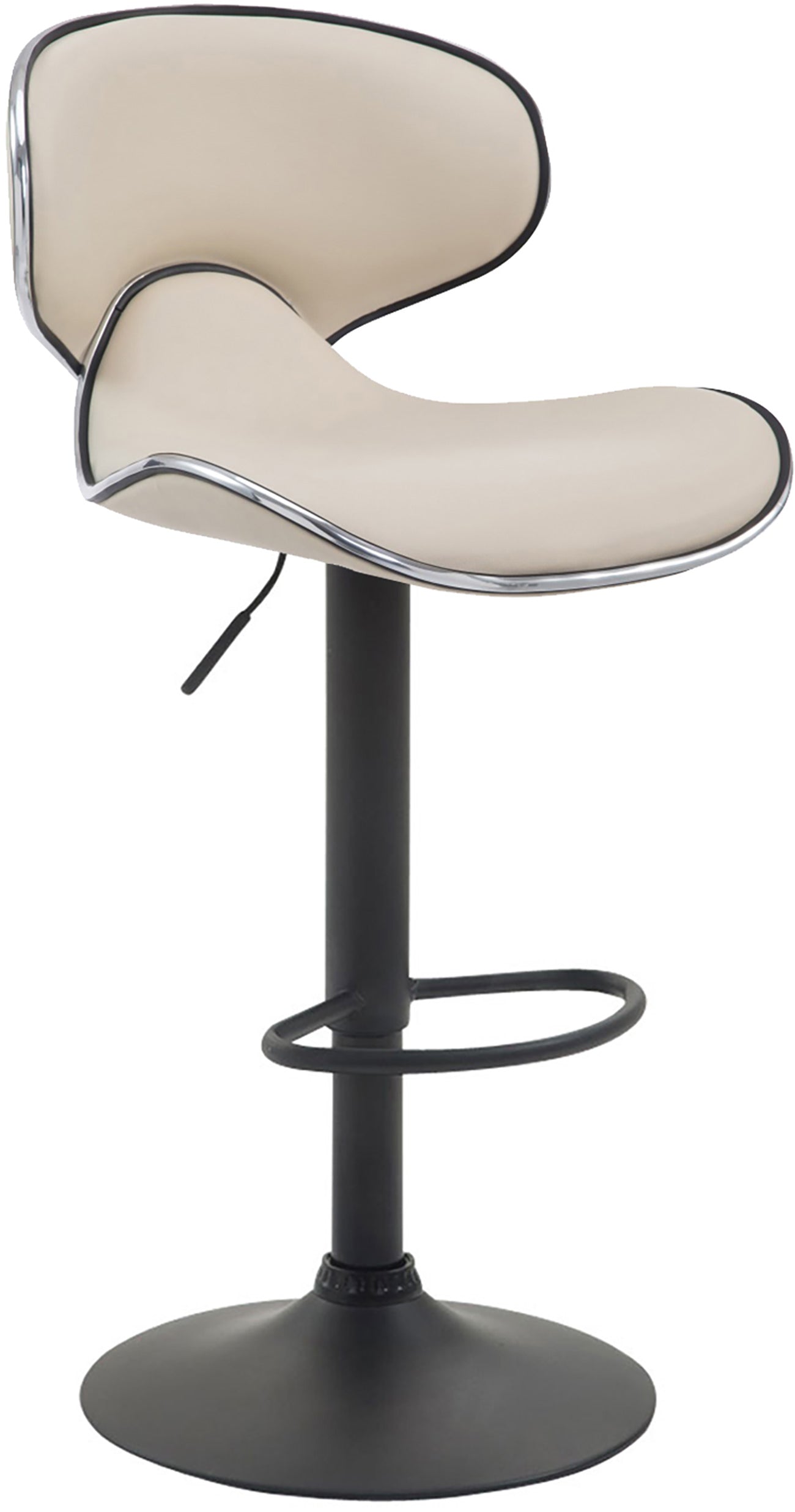 Design barkruk in hoogte verstelbaar met voetensteun - meerdere kleuren