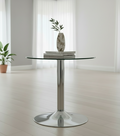 Tafel van glas rond - Ø 50 cm