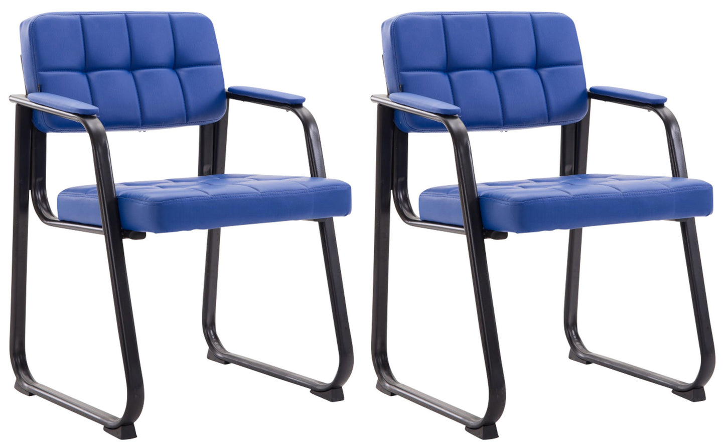 2 retro stoelen set met armleuning - meerdere kleuren