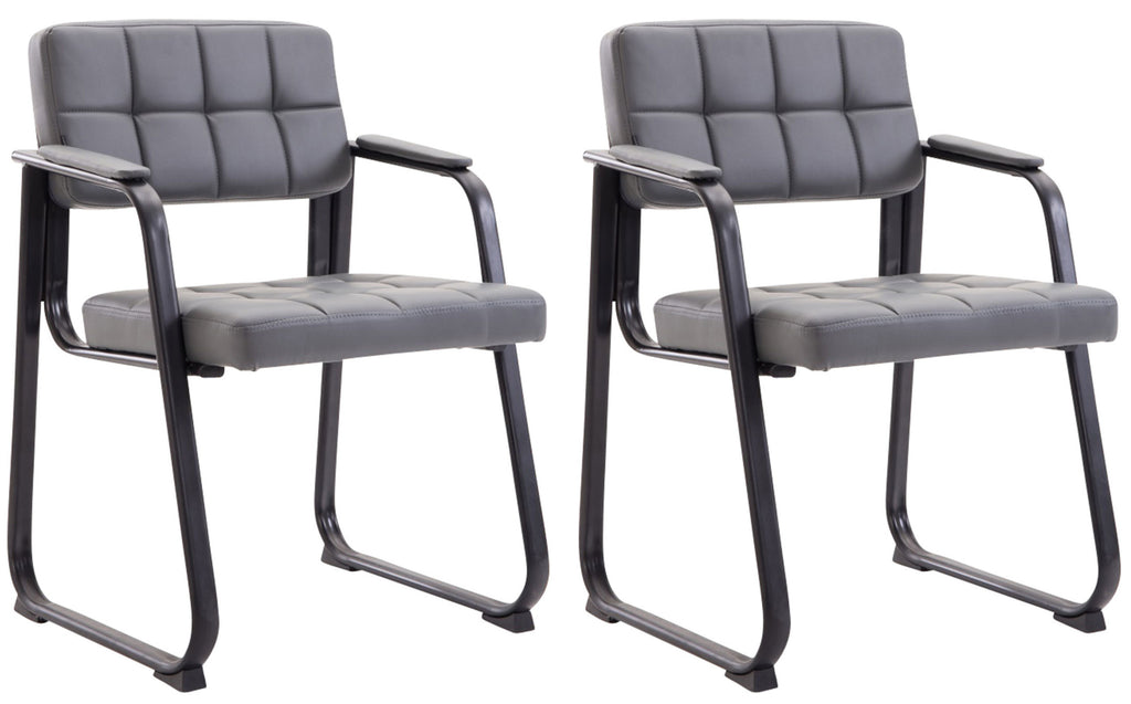 2 retro stoelen set met armleuning - meerdere kleuren