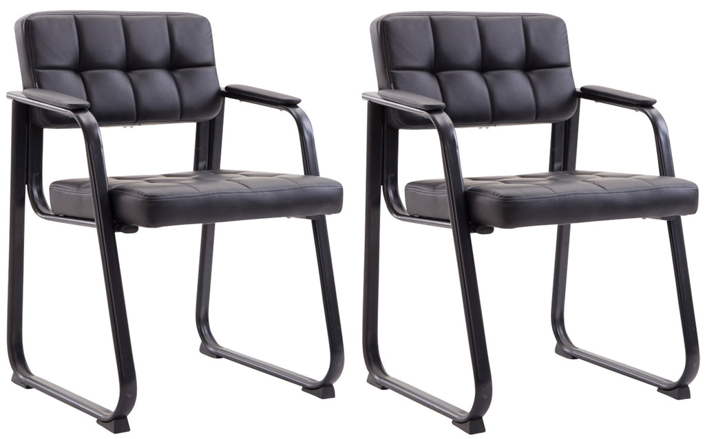 2 retro stoelen set met armleuning - meerdere kleuren