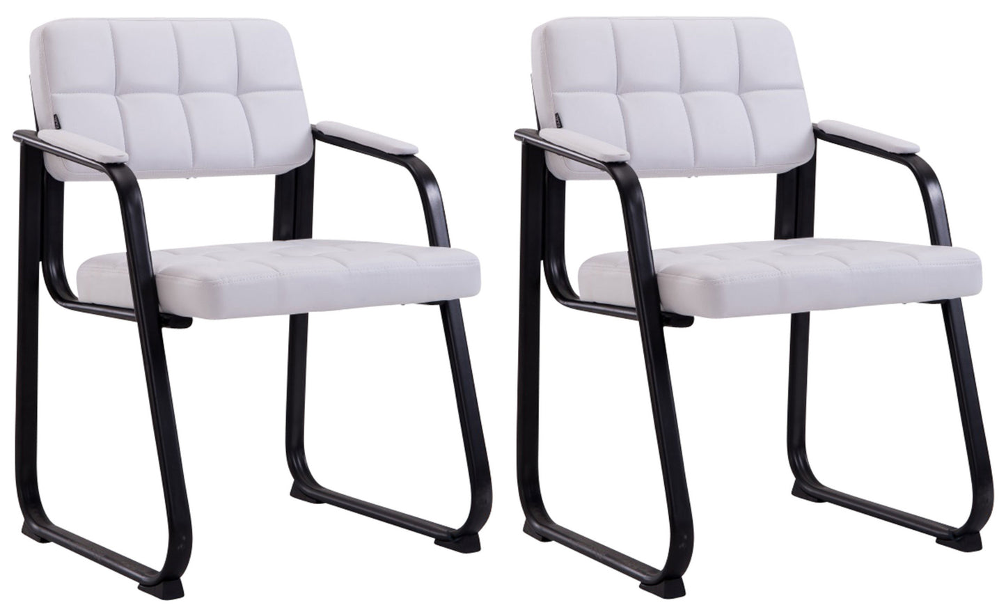2 retro stoelen set met armleuning - meerdere kleuren