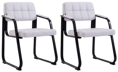 2 retro stoelen set met armleuning - meerdere kleuren