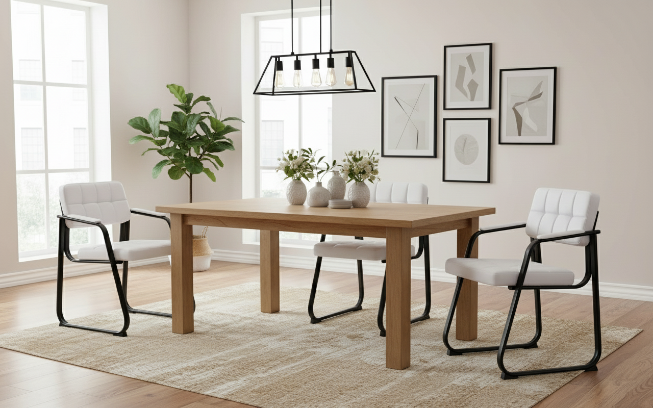 2 retro stoelen set met armleuning - meerdere kleuren