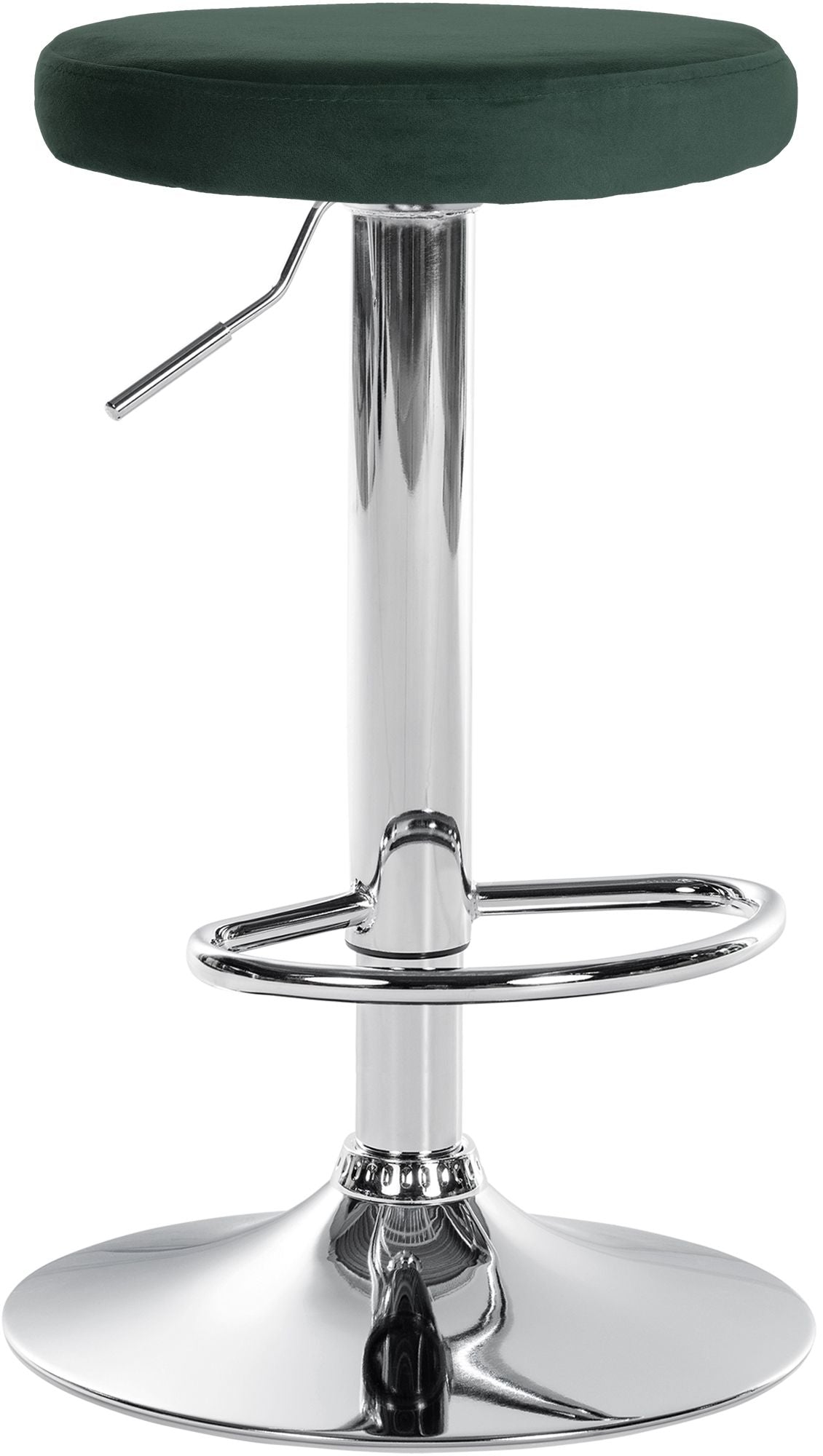 Modern velvet barkruk draaibaar en verstelbaar - meerdere kleuren