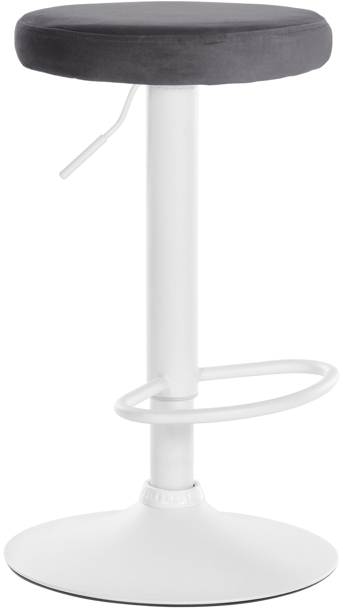 Modern velvet barkruk draaibaar en verstelbaar - meerdere kleuren