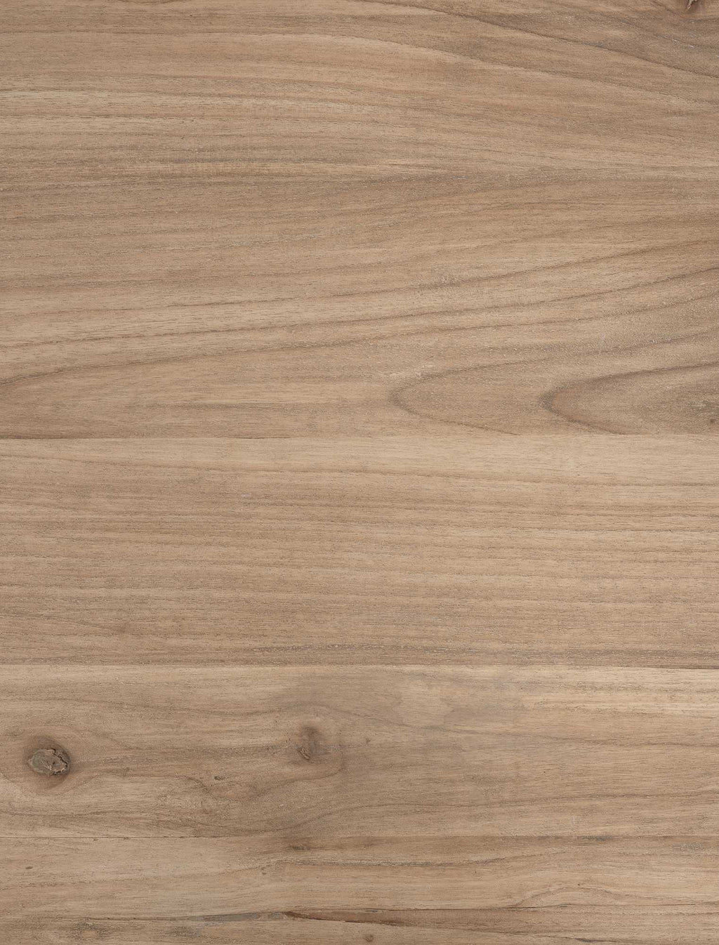 Smalle console tafel van gerecycled massief iepen hout - wit en bruin