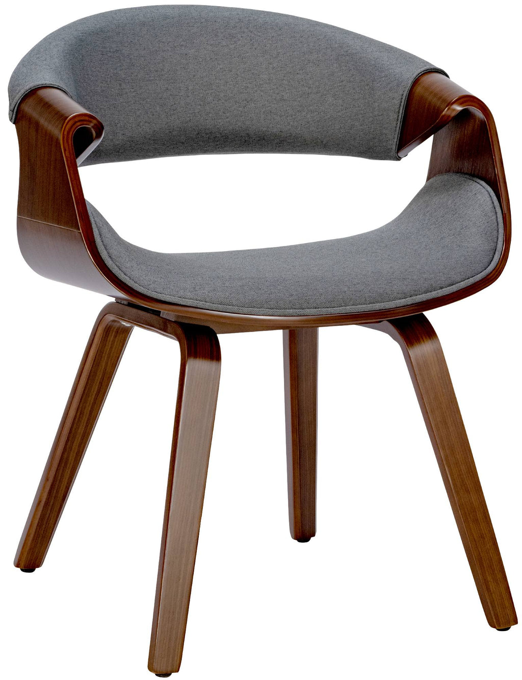 2 design stoelen set ergonomisch met armleuning van hout en stof - meerdere kleuren