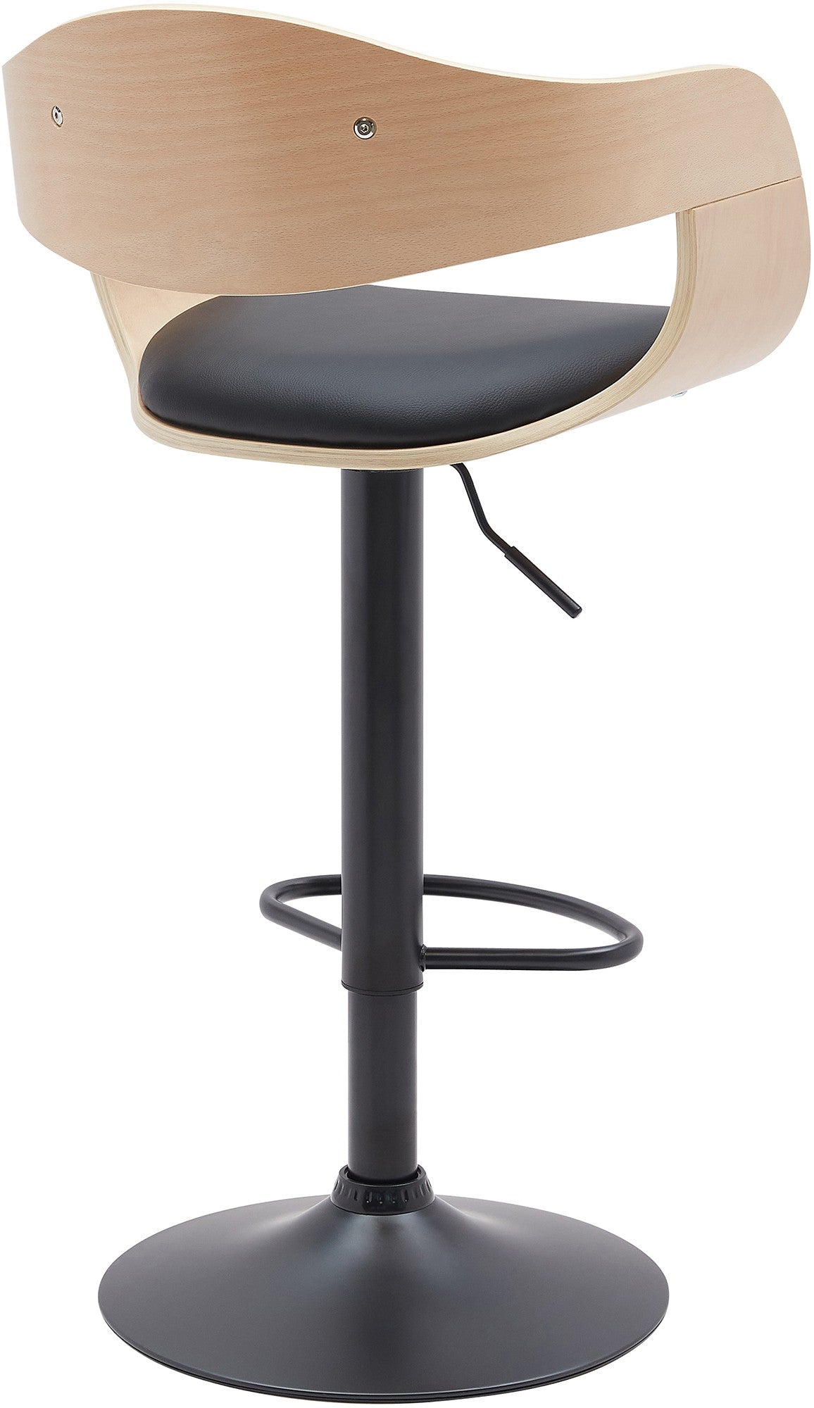 Vintage barkruk draaibaar en verstelbaar - meerdere kleuren