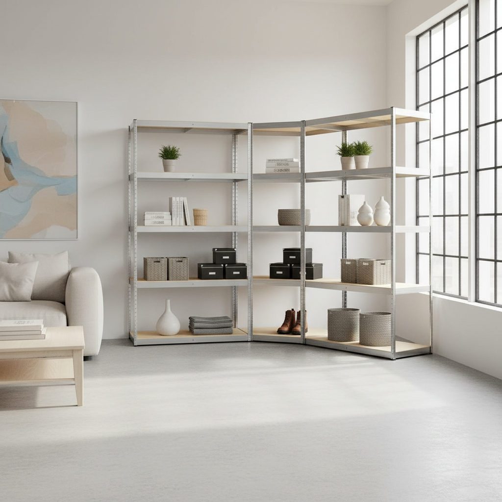 Stellingkast 3-delig metaal - meerdere kleuren