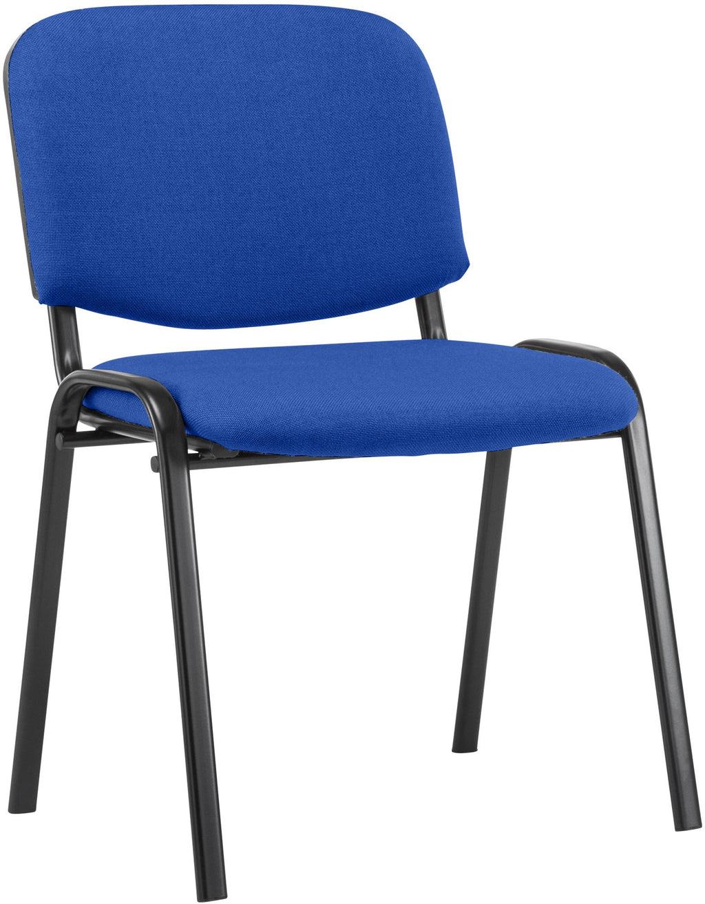 Bezoekers stoel van stof en metaal - meerdere kleuren