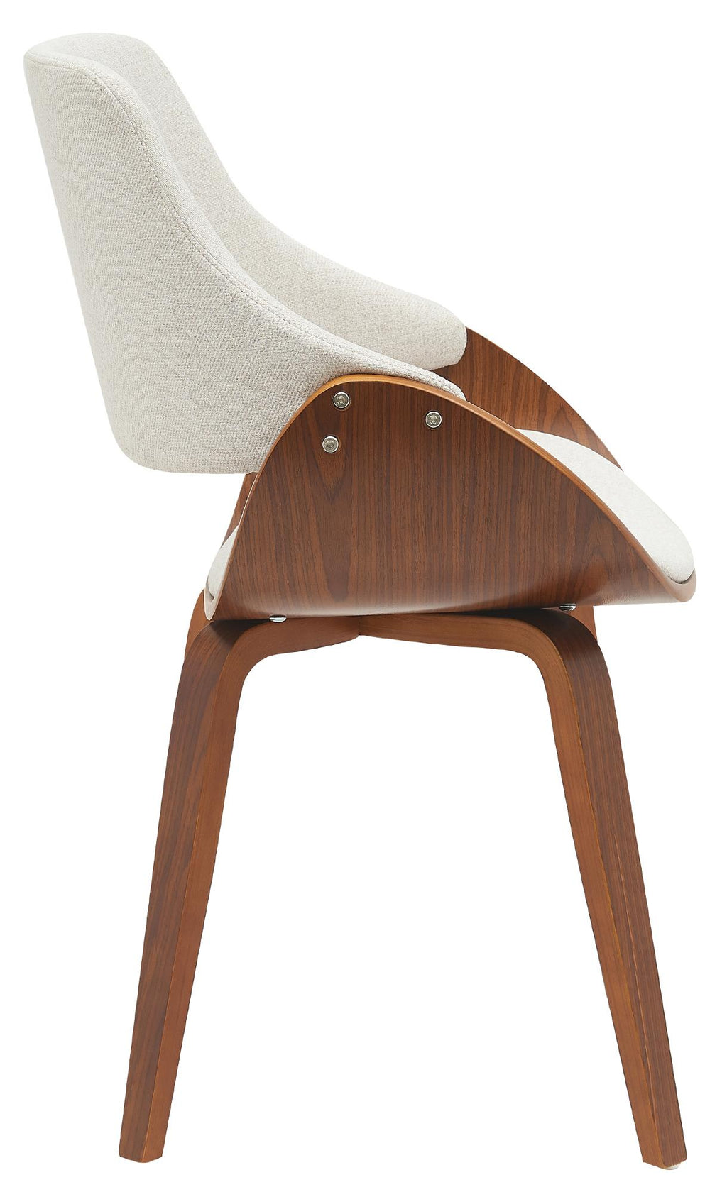 2 design stoelen set woonkamer van hout en stof - meerdere kleuren