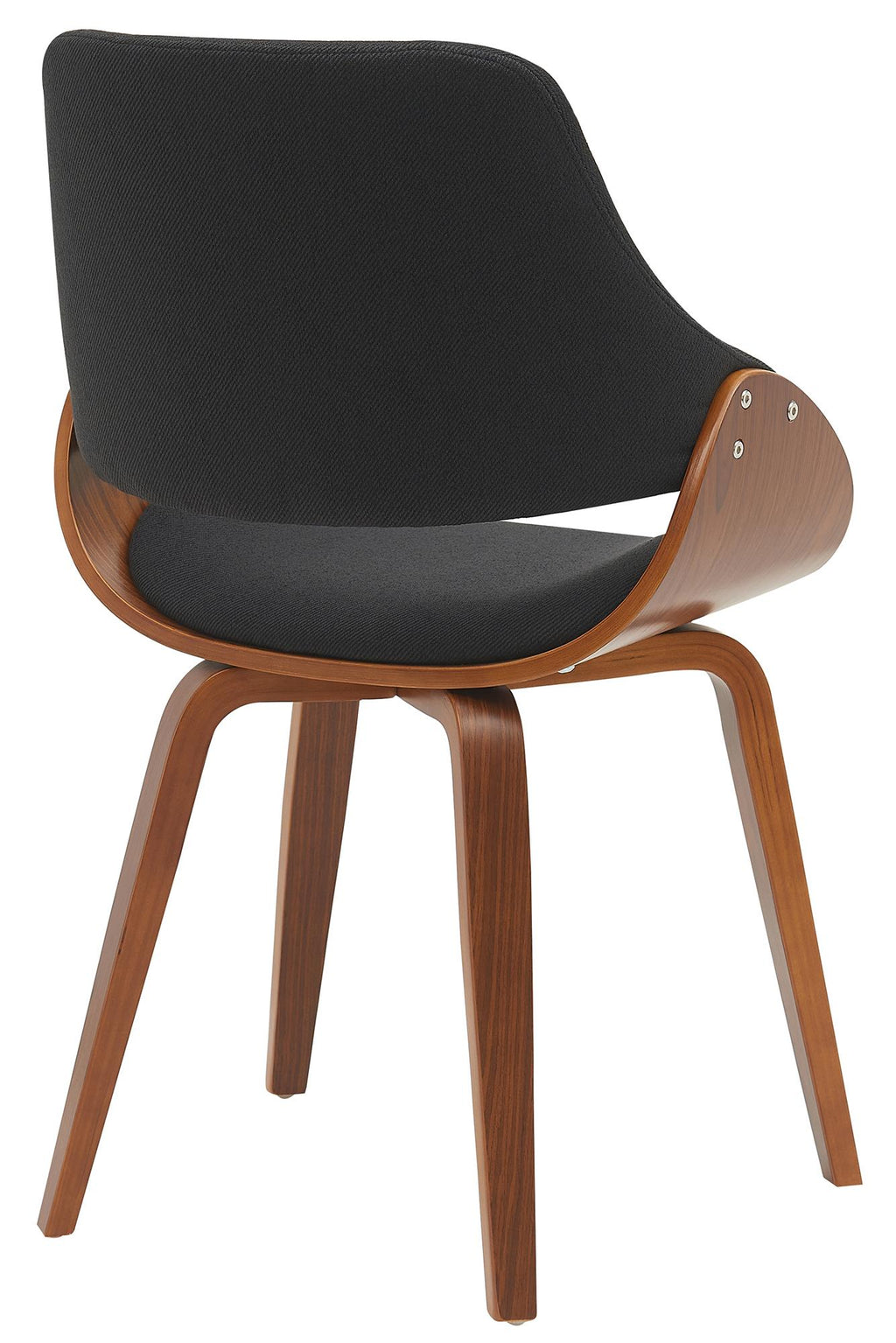 2 design stoelen set woonkamer van hout en stof - meerdere kleuren