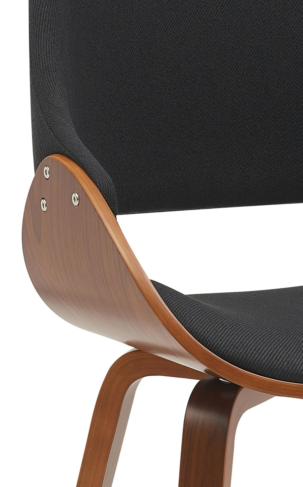 2 design stoelen set woonkamer van hout en stof - meerdere kleuren