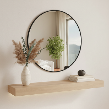 Wandspiegel modern rond - meerdere kleuren en maten