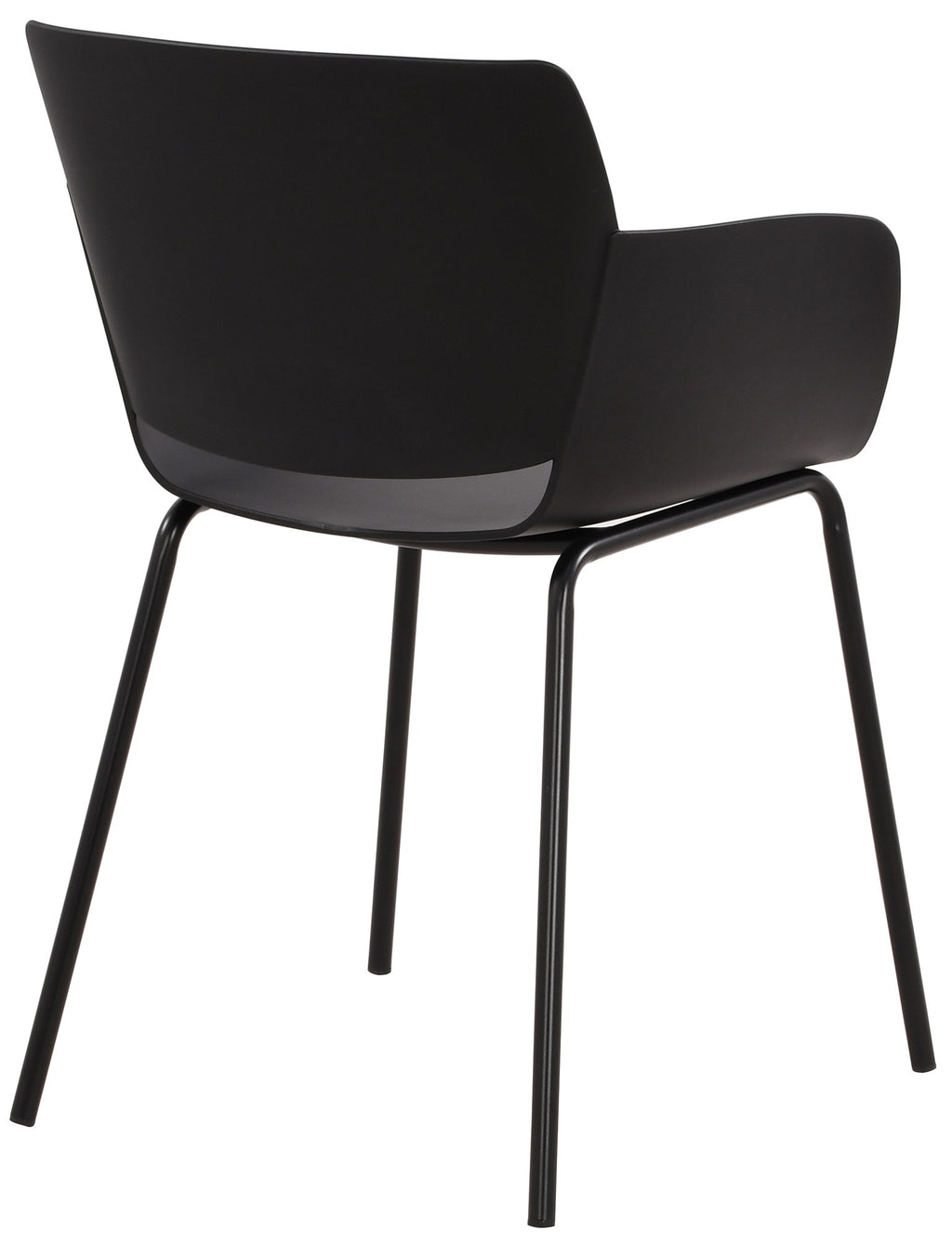 Set 2 stoelen minimalistisch met armleuning voor binnen en buiten - meerdere kleuren