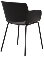 Set 2 stoelen minimalistisch met armleuning voor binnen en buiten - meerdere kleuren