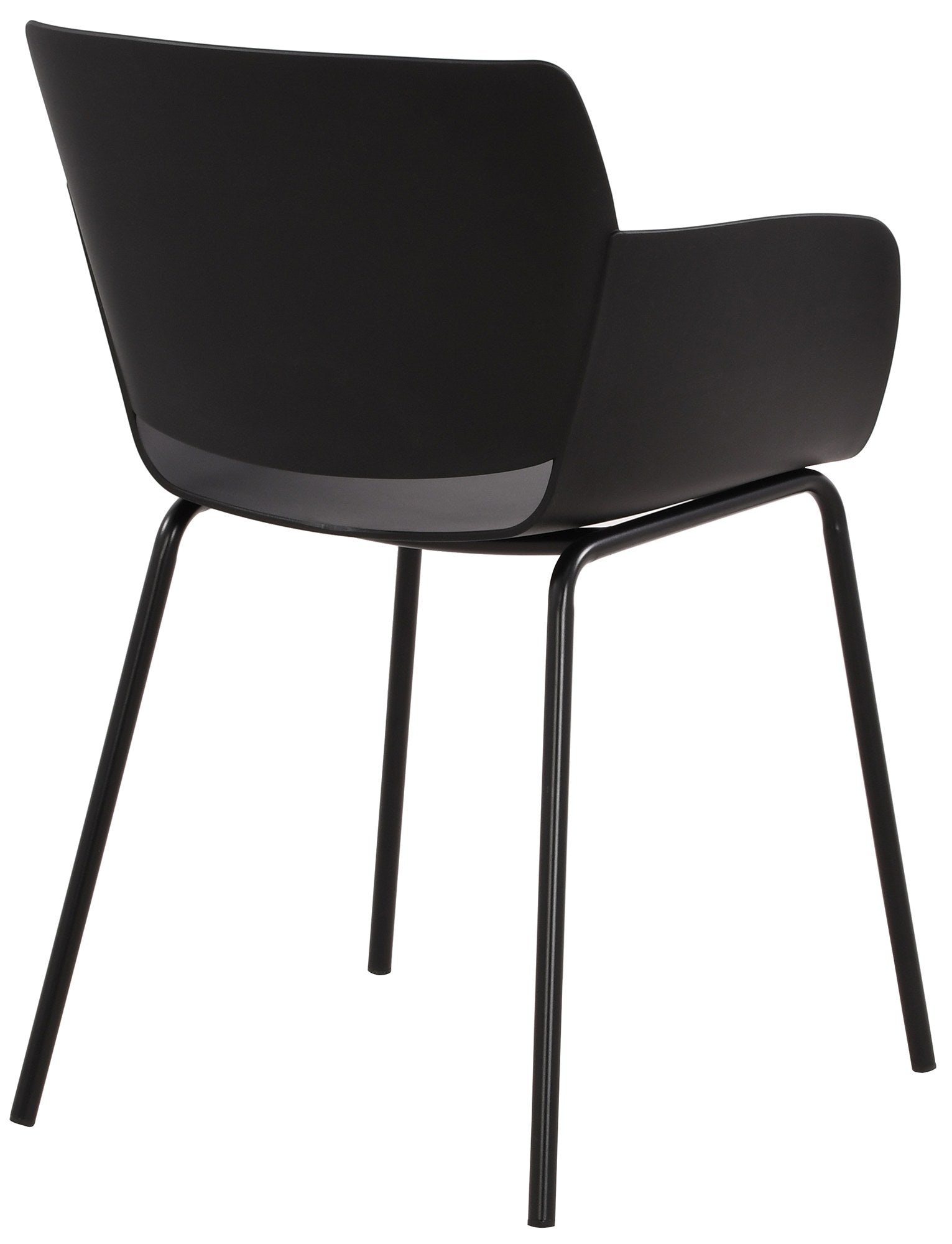 Set 2 stoelen minimalistisch met armleuning voor binnen en buiten - meerdere kleuren