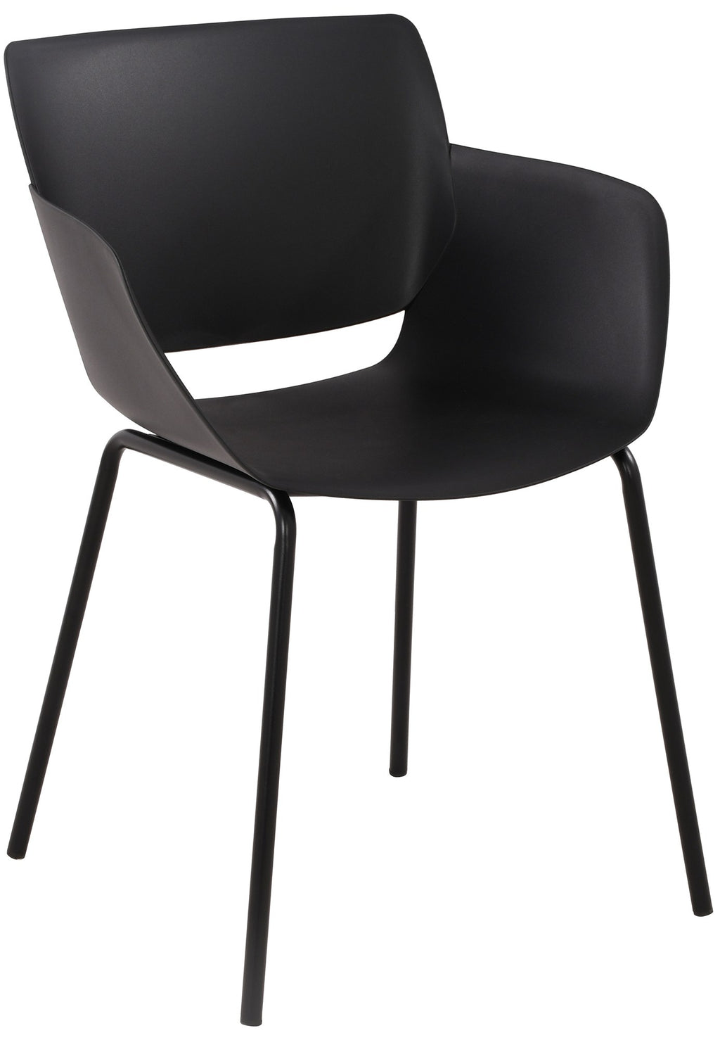 Set 2 stoelen minimalistisch met armleuning voor binnen en buiten - meerdere kleuren