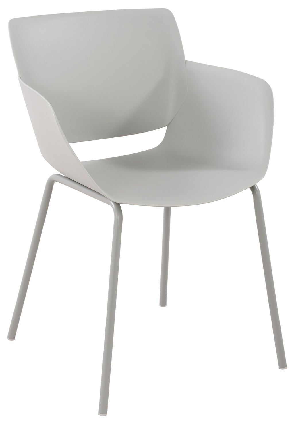 Set 2 stoelen minimalistisch met armleuning voor binnen en buiten - meerdere kleuren