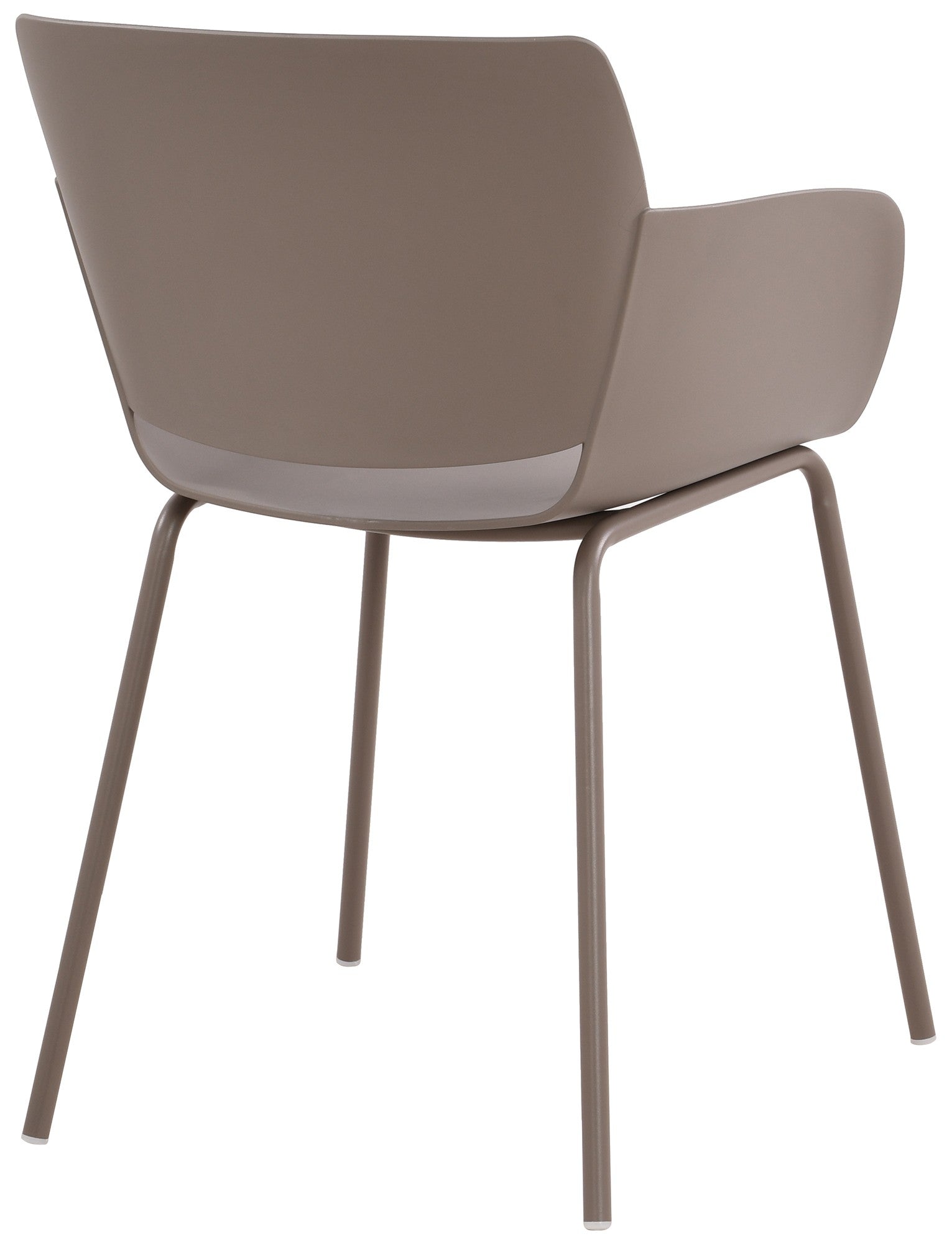 Set 2 stoelen minimalistisch met armleuning voor binnen en buiten - meerdere kleuren