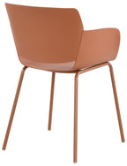 Set 2 stoelen minimalistisch met armleuning voor binnen en buiten - meerdere kleuren