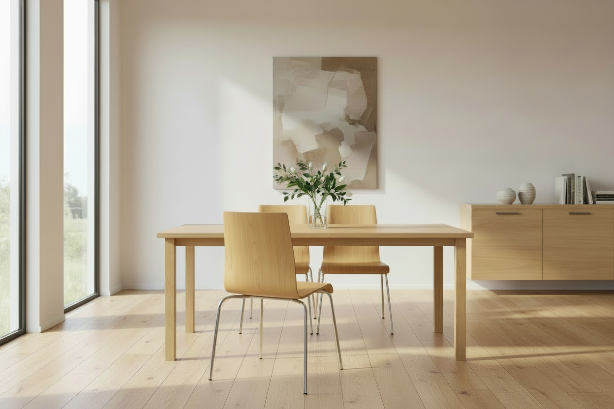Design stoel van hout en metaal - meerdere kleuren