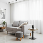 Bijzettafel rond Scandinavisch - meerdere kleuren