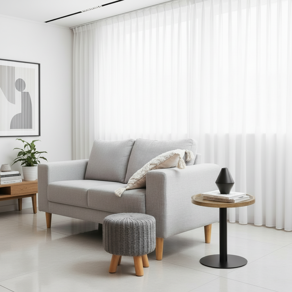 Bijzettafel rond Scandinavisch - meerdere kleuren