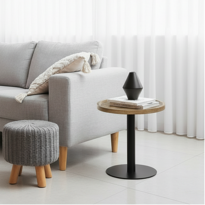 Bijzettafel rond Scandinavisch - meerdere kleuren