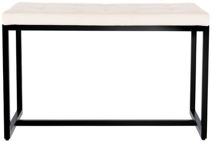 2-persoons bank zwart metaal - meerdere kleuren