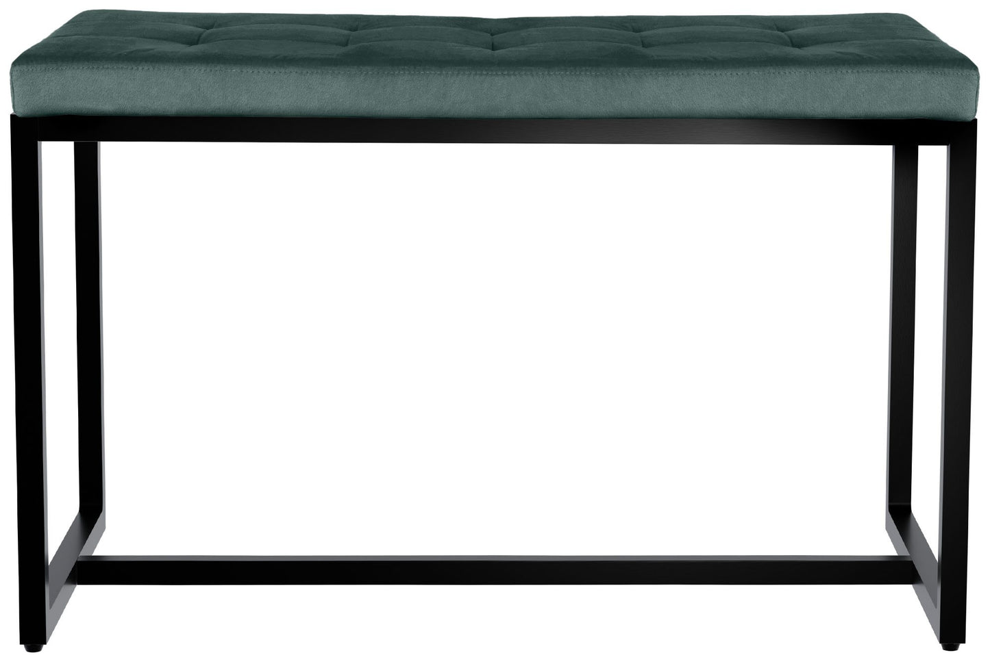 2-persoons bank zwart metaal - meerdere kleuren