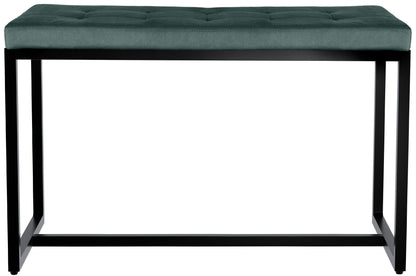 2-persoons bank zwart metaal - meerdere kleuren