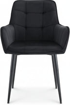 2 stoelen set woonkamer van velvet en metaal met armleuning - meerdere kleuren