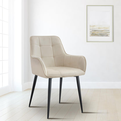 2 stoelen set woonkamer velvet met armleuning - meerdere kleuren