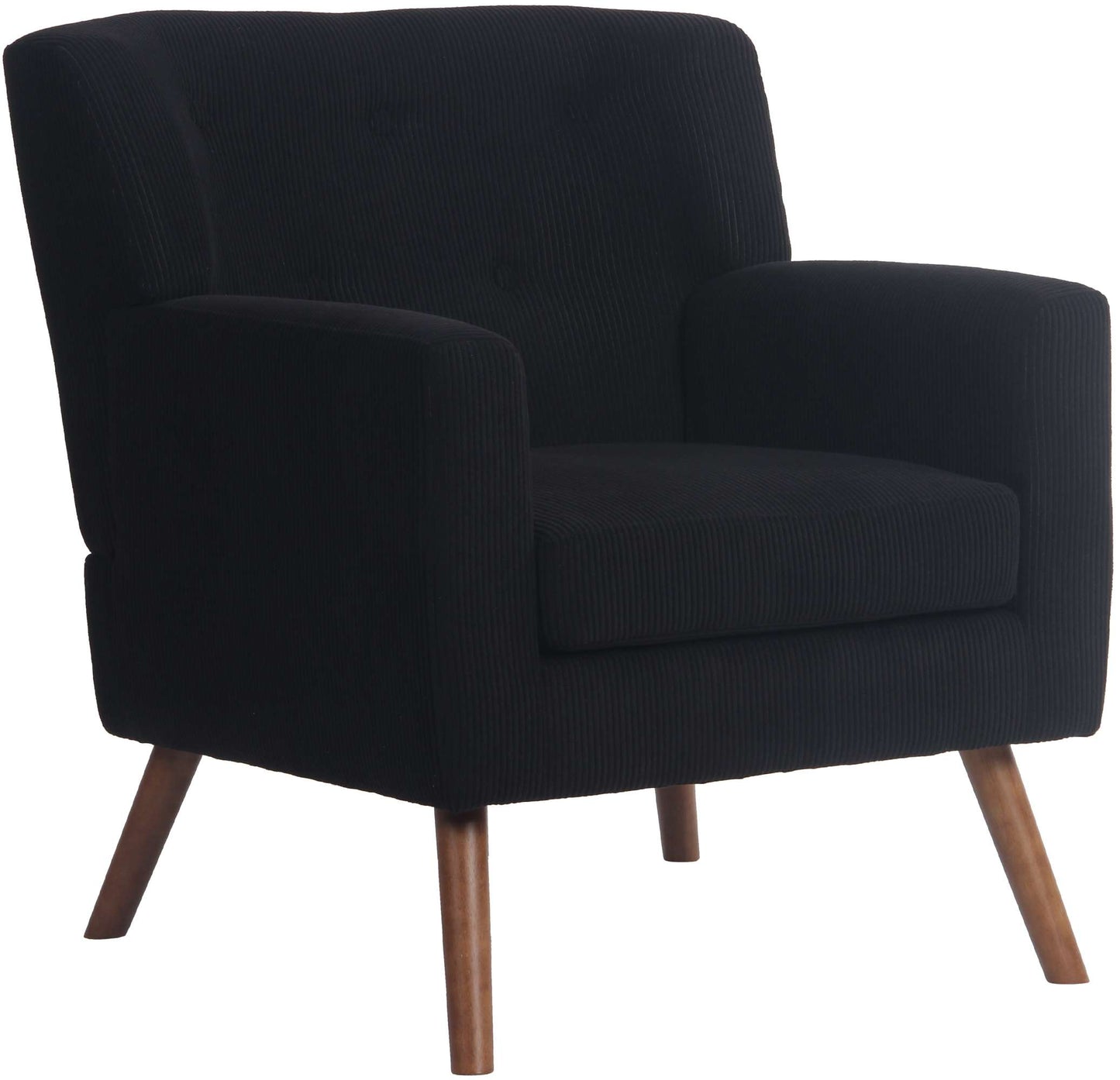 Design fauteuil lounge stoel van corduroy ribstof - meerdere kleuren