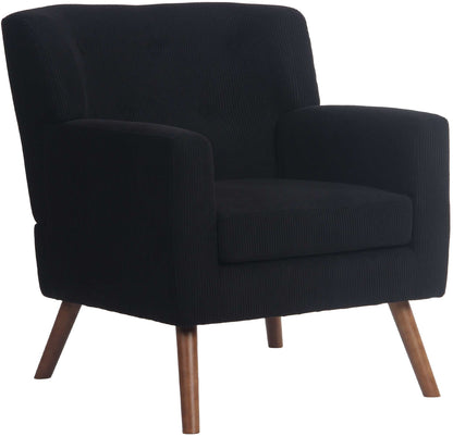 Design fauteuil lounge stoel van corduroy ribstof - meerdere kleuren