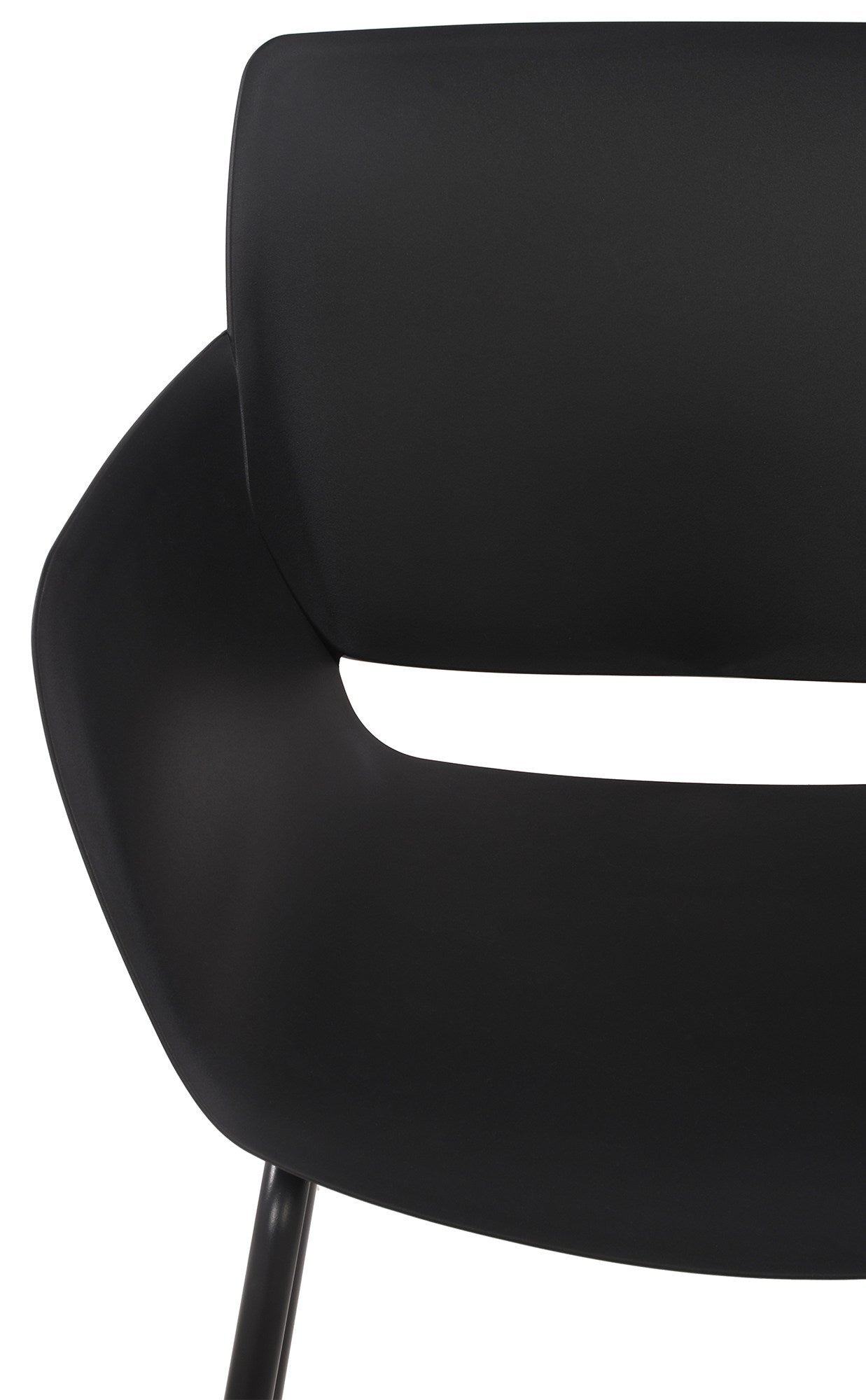 Set 2 stoelen minimalistisch met armleuning voor binnen en buiten - meerdere kleuren