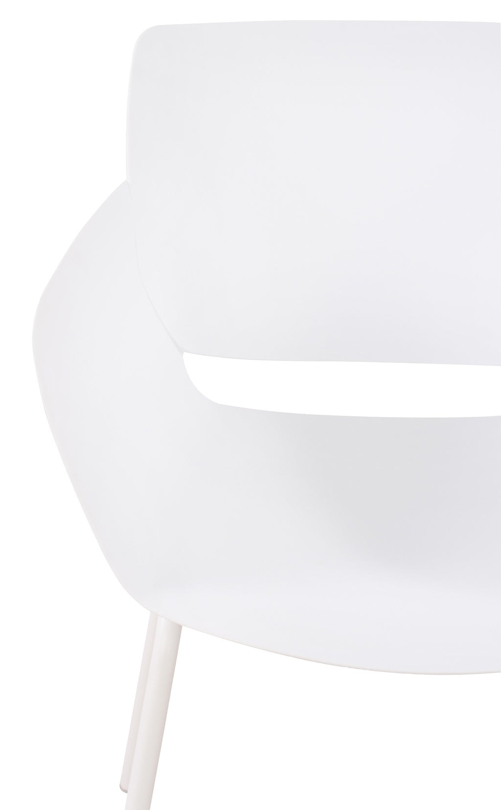 Set 2 stoelen minimalistisch met armleuning voor binnen en buiten - meerdere kleuren