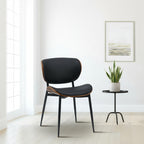 2 design stoelen set van hout en metaal- meerdere kleuren