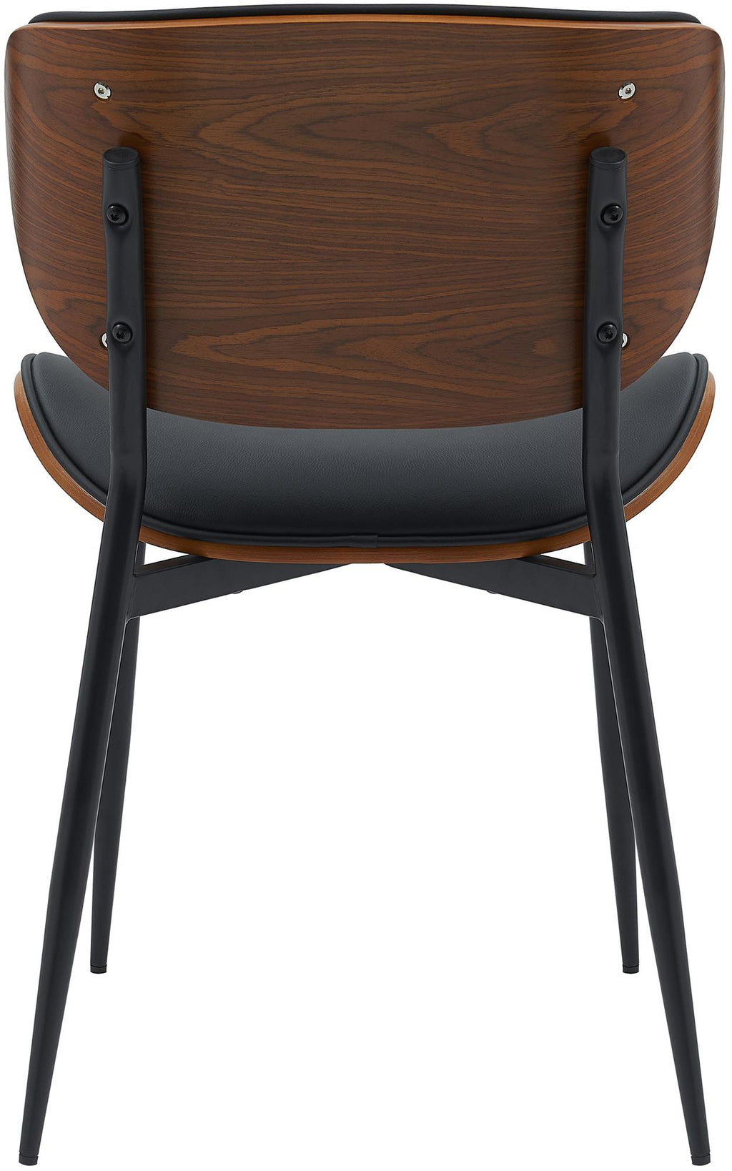 2 design stoelen set van hout en metaal- meerdere kleuren