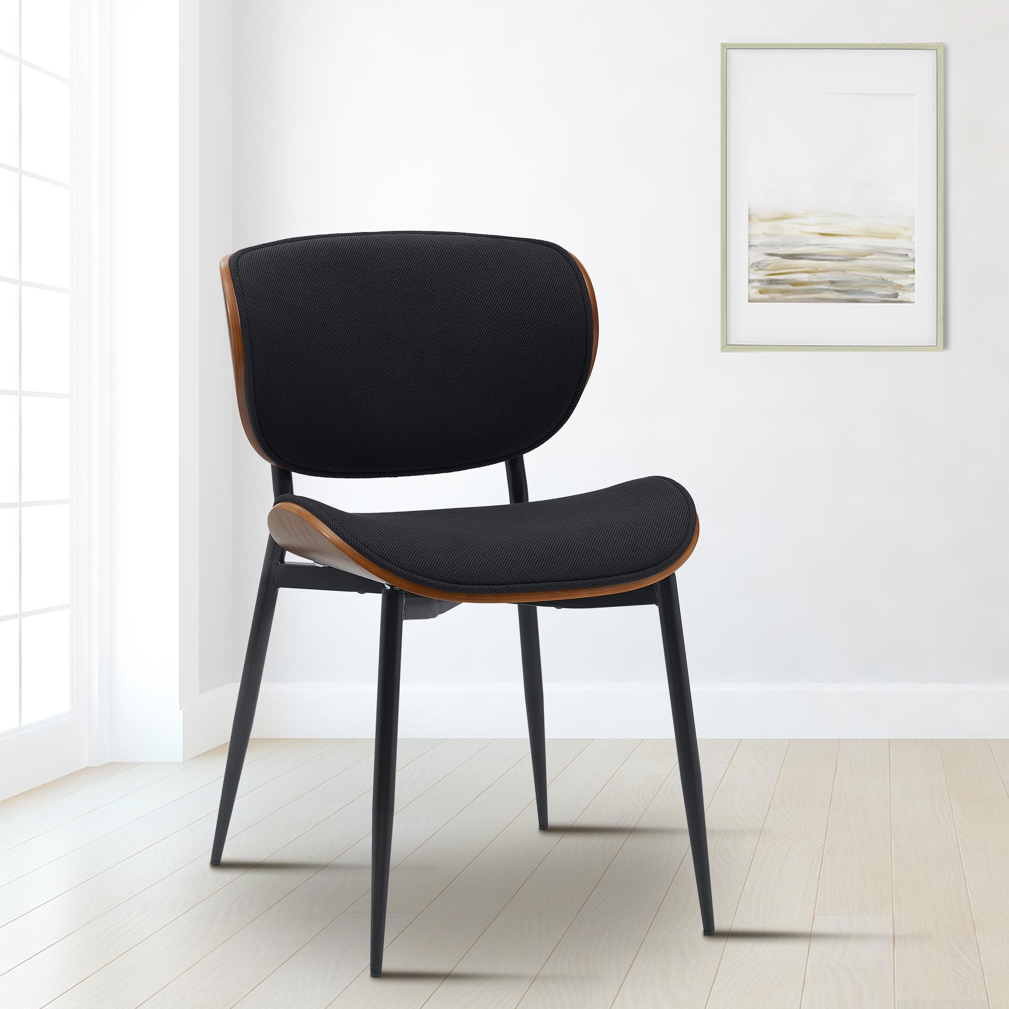 2 design stoelen set van hout en metaal- meerdere kleuren